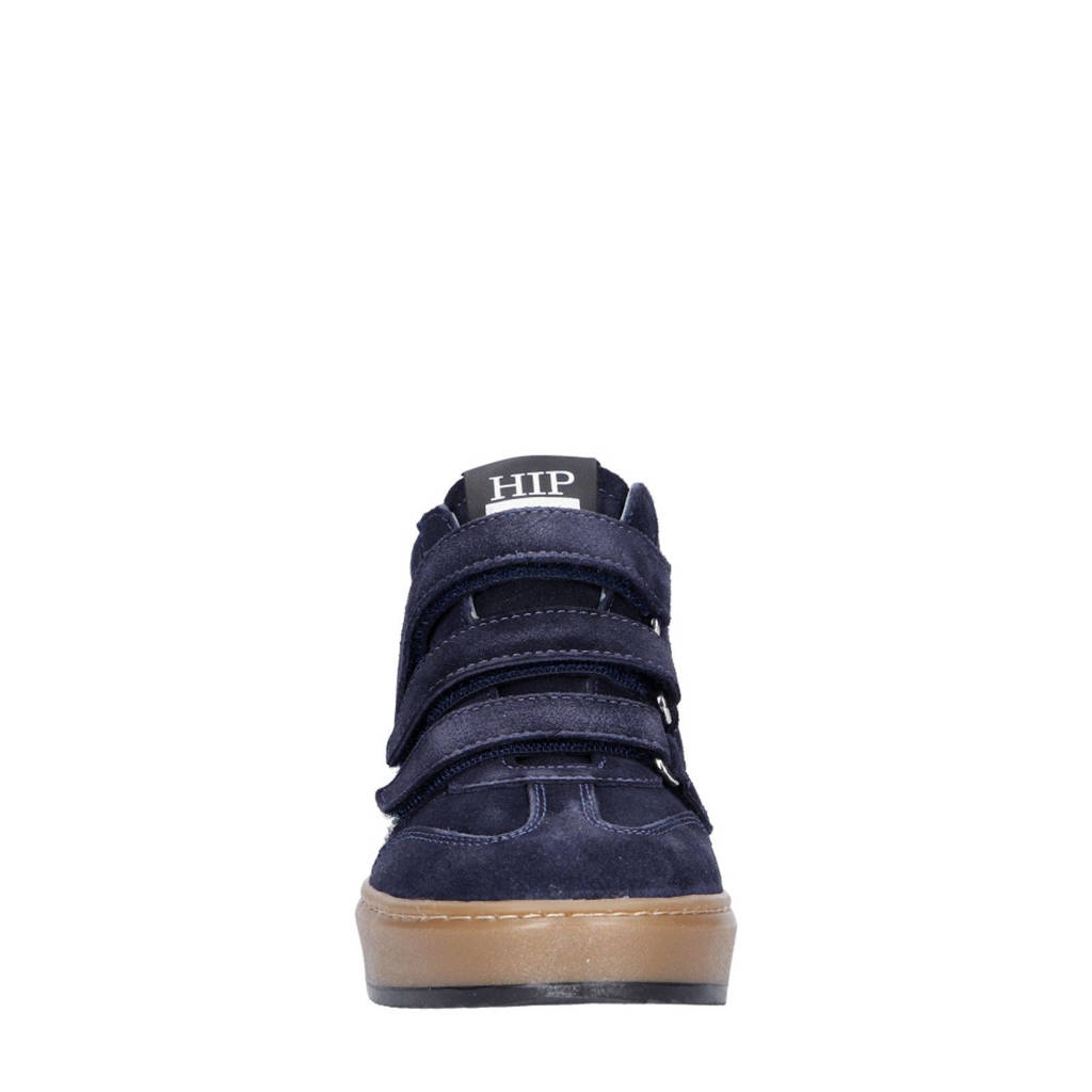 Hip suède sneakers donkerblauw