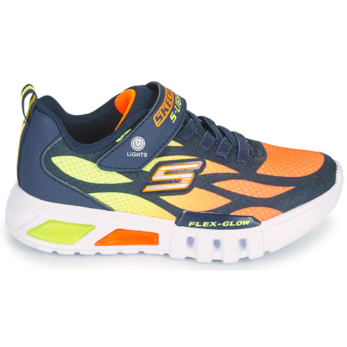 Skechers - FLEX-GLOW - Marine / Orange