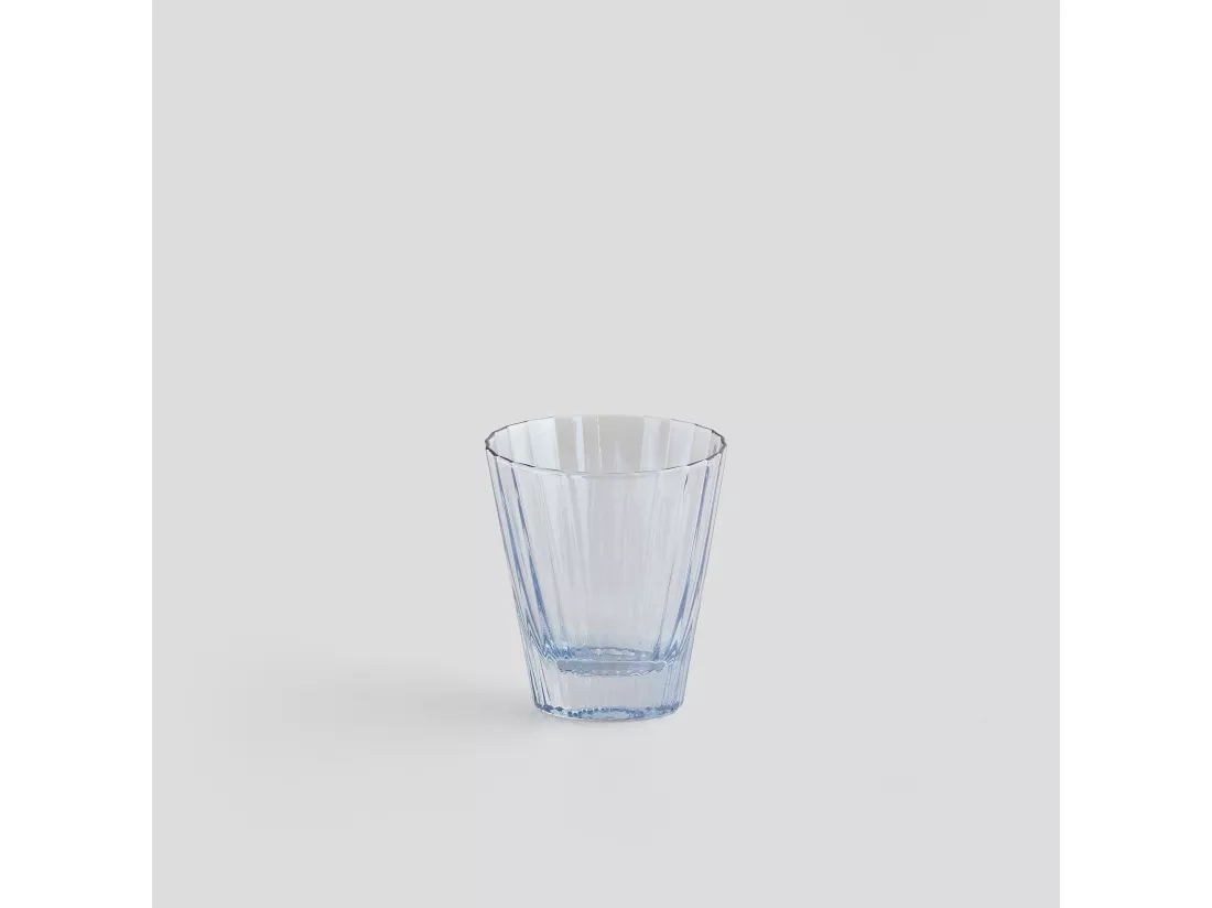 Verre Lelia gris moyen 10.5 x 9.5 x 5.8