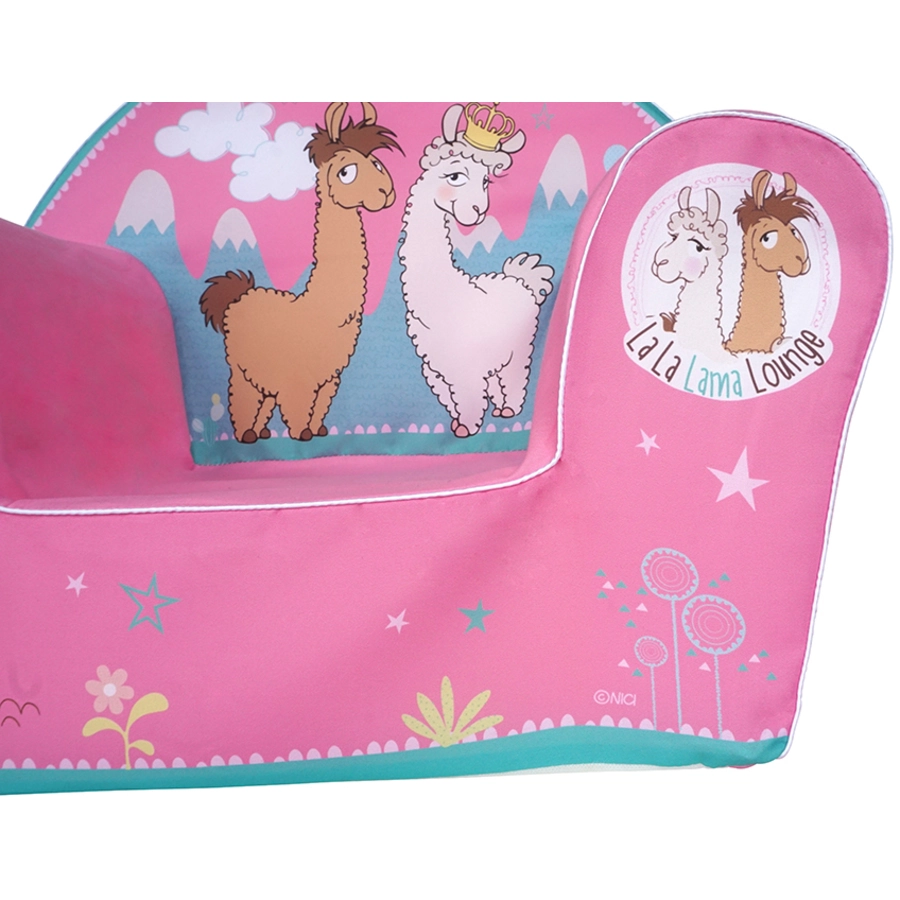 knorr toys® Kindersessel NICI La-La-Lama Lounge rosa