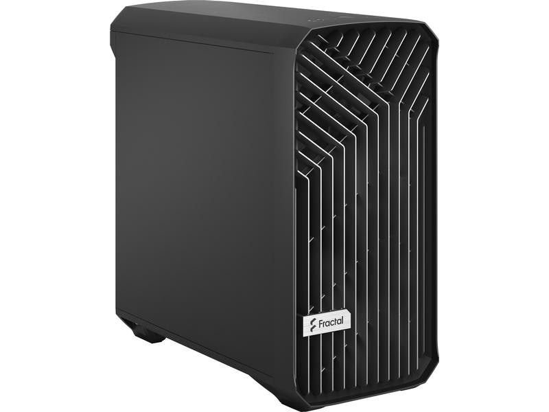 Fractal Design PC-Gehäuse Torrent Compact Solid Schwarz Eleganter, kompakter Mid-Tower