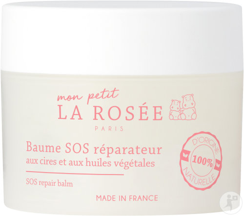 La Rosée Baume SOS Réparateur Aux Cires Et Aux Huiles Végétales Pot 20g Nouvelle Formule