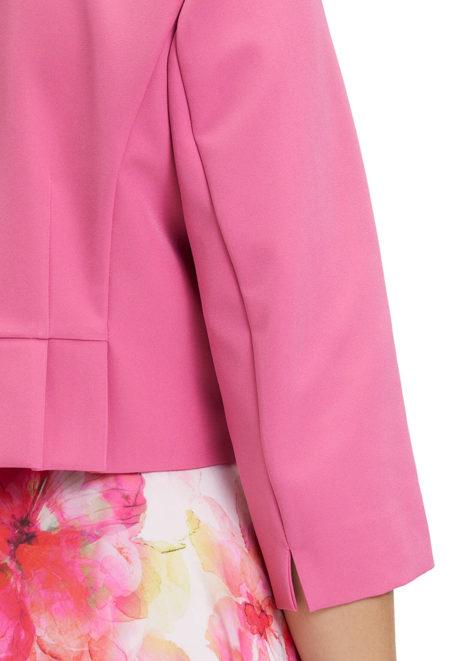 Vera Mont| Damen Bolero-Jacke mit Kellerfalten