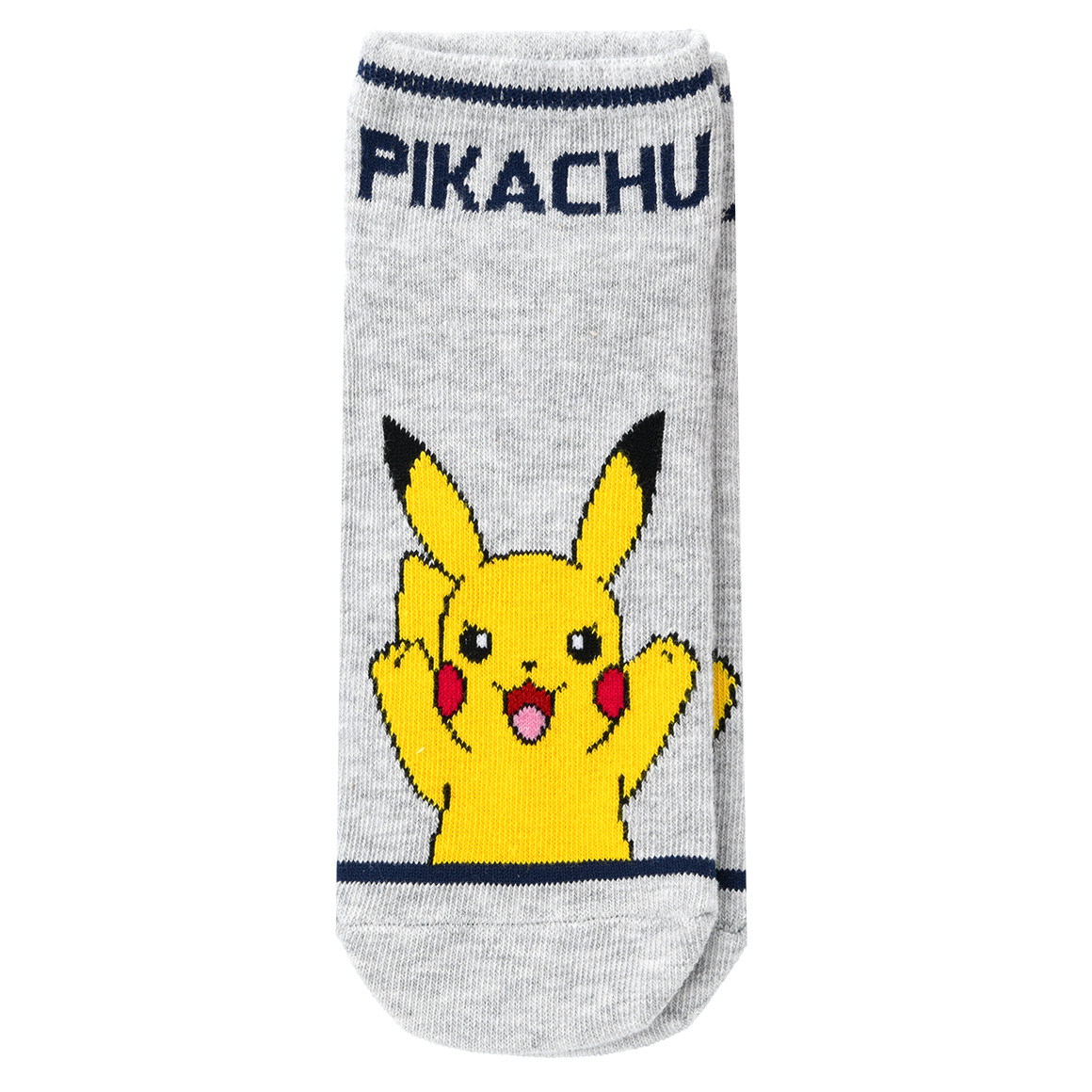 Topolino 3 Paar Pokémon Sneaker-Socken im Set weiss / dunkelblau / hellgrau