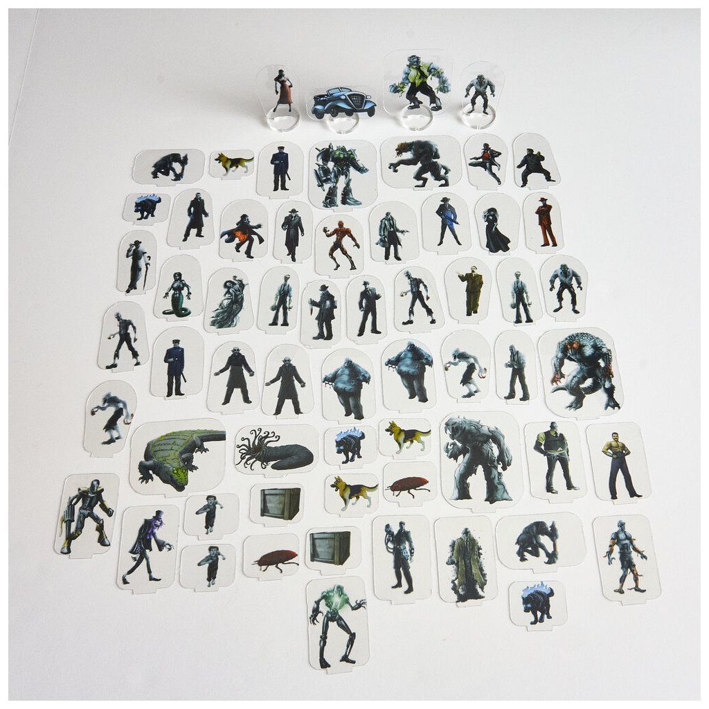 Flat Plastic Miniatures: Deadlands Noir