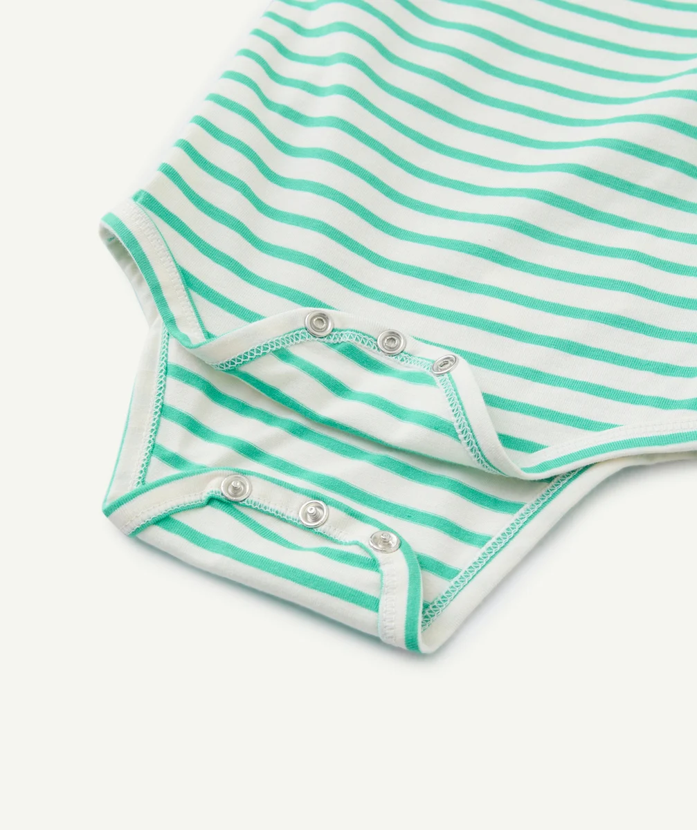 lot de 3 body manches courtes bébé marinière