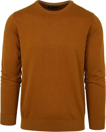 Suitable Oini Pullover O-Hals Okergeel SPE22305RI02ST-359 kopen