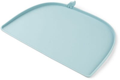 Done By Deer Elphee Spisebrikke med Kant Silikon, Blue