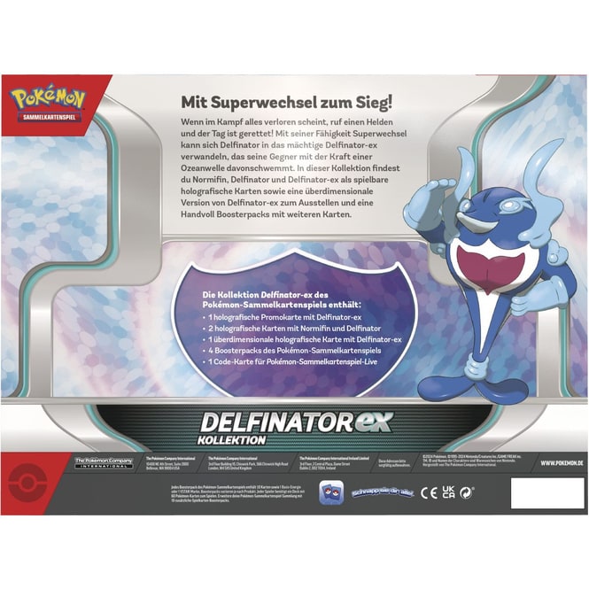 Pokémon - Delfinator ex  Kollektion