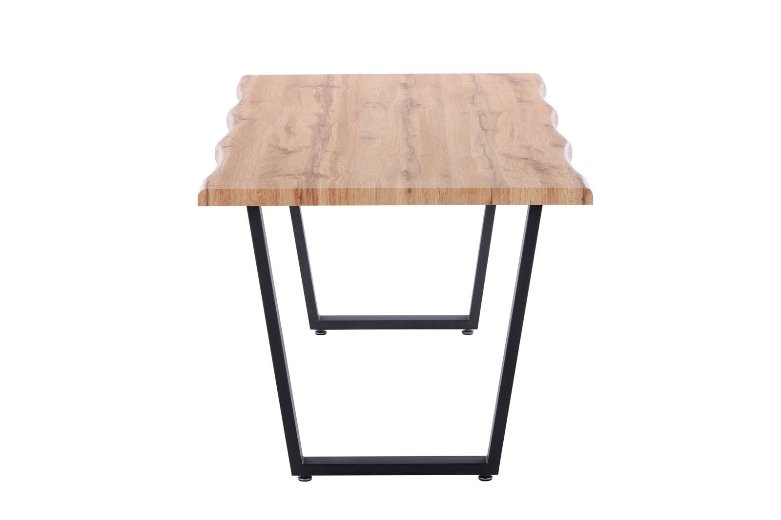 CASAVANTI Esstisch 160 x 90 cm Wildeiche-Dekor/schwarz