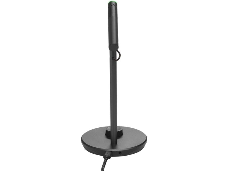 JBL Kondensatormikrofon Quantum Stream Talk Schwarz USB-Streaming-Mikrofon mit einfachem Kondensator