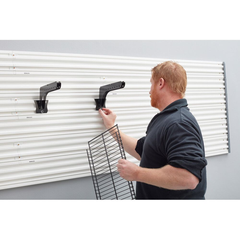 HYLLEKONSOLL STANLEY TRACK WALL SYSTEM 29CM