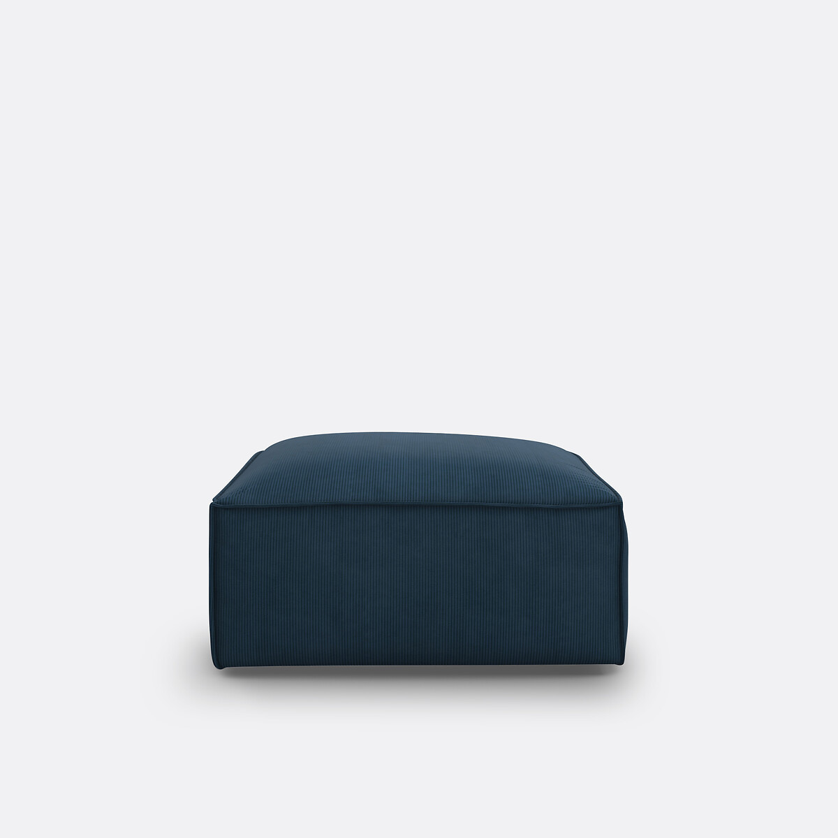 LA REDOUTE INTERIEURS<br>Puff modular em veludo canelado, Seven