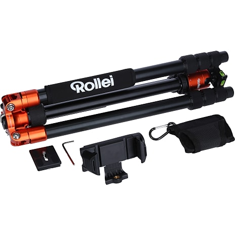 Rollei C5i kamerastativ i aluminium - orange