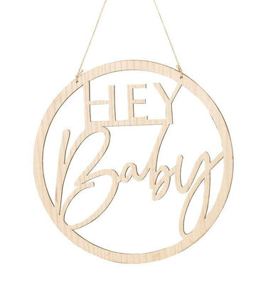 Ginger Ray Treskilt, Hey Baby