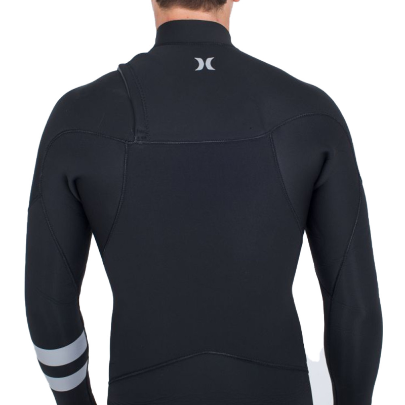 Combinaison hurley advantage 4-3 frontzip noir