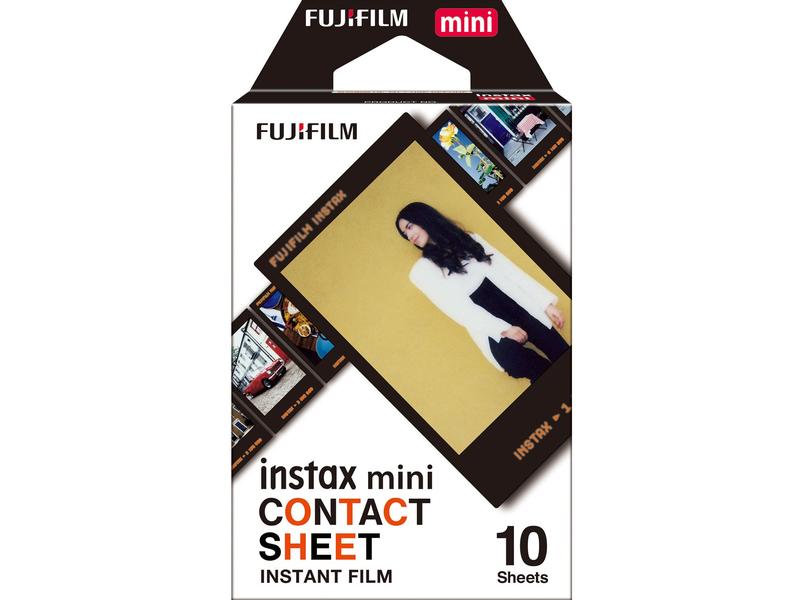 Fujifilm Sofortbildfilm Instax Mini – 10 Blatt Contact Lifestyle-Bilder für Ihre Instax Mini