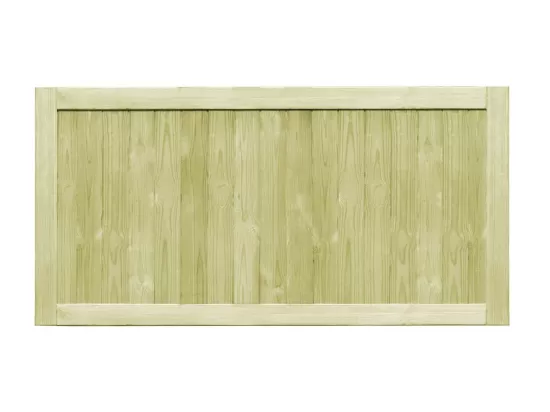 Portillons de jardin 2 pcs Bois de pin imprégné 300x75