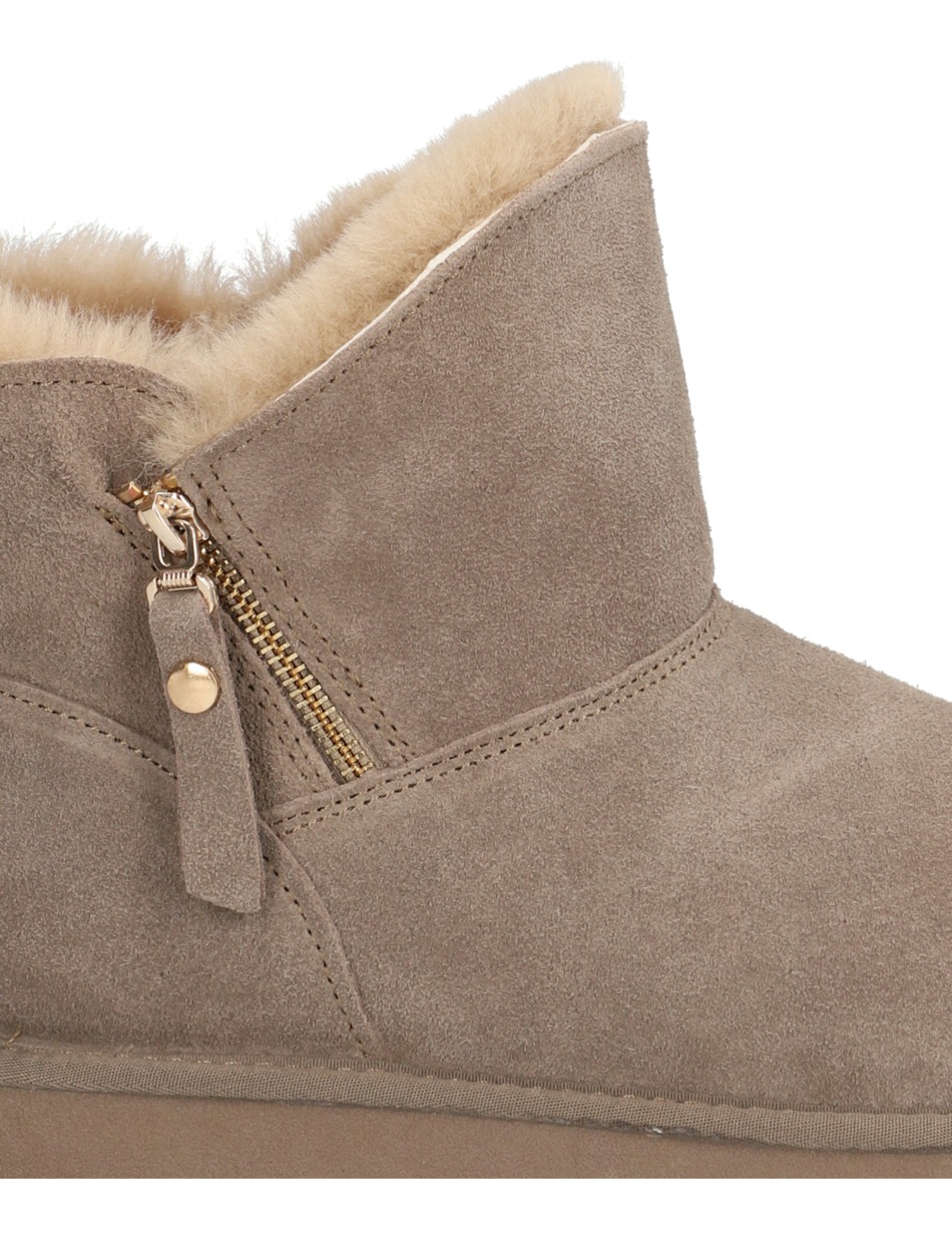 Veloursleder Boot