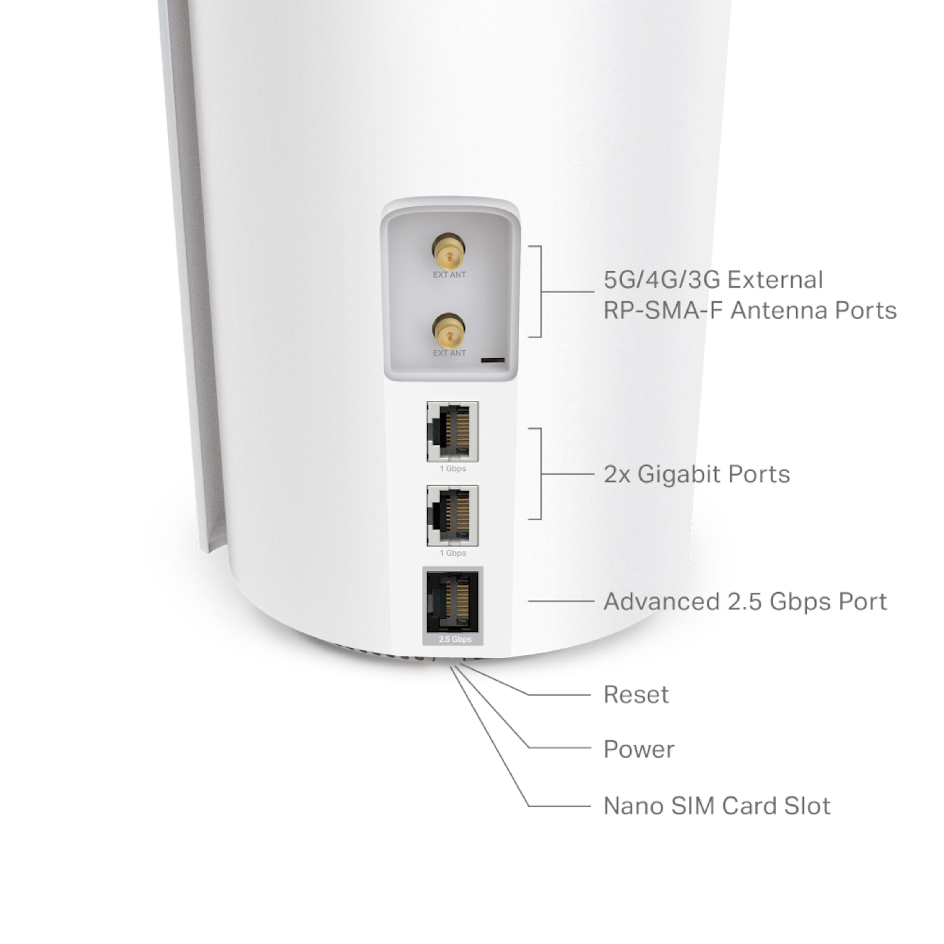 TP-link Deco X50 5G-ruter 3000 Mb/s