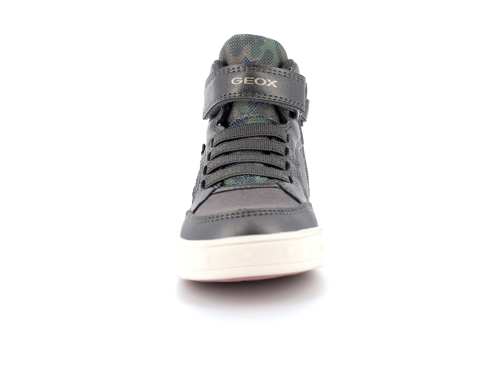 Geox-J SKYLIN GIRL-J168WB Matières combinées Gris