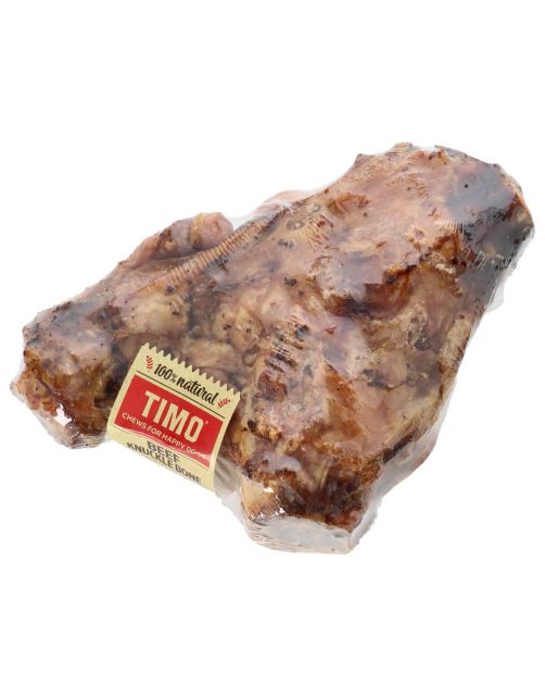 Timo Runderknokkel - Hondensnacks - Rund 910 g Bruin 1 stuk