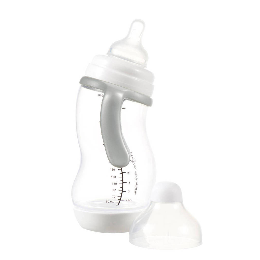 Zeer Ongeschikt voor baby’s !Papfles - 310 ml - Anti Koliek - 9+ Maanden - Brede Speen opening