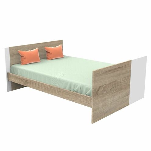 Lit 70x140 cm évolutif en lit junior 190 cm NOVA Blanc - SAUTHON