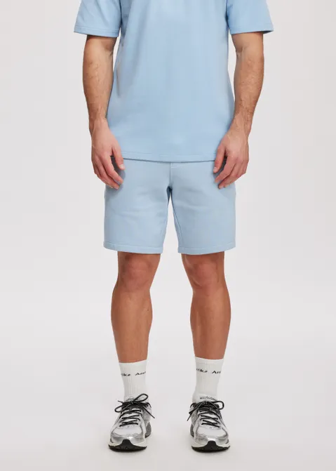Korte broek met logo blauw (BLW.BA)
