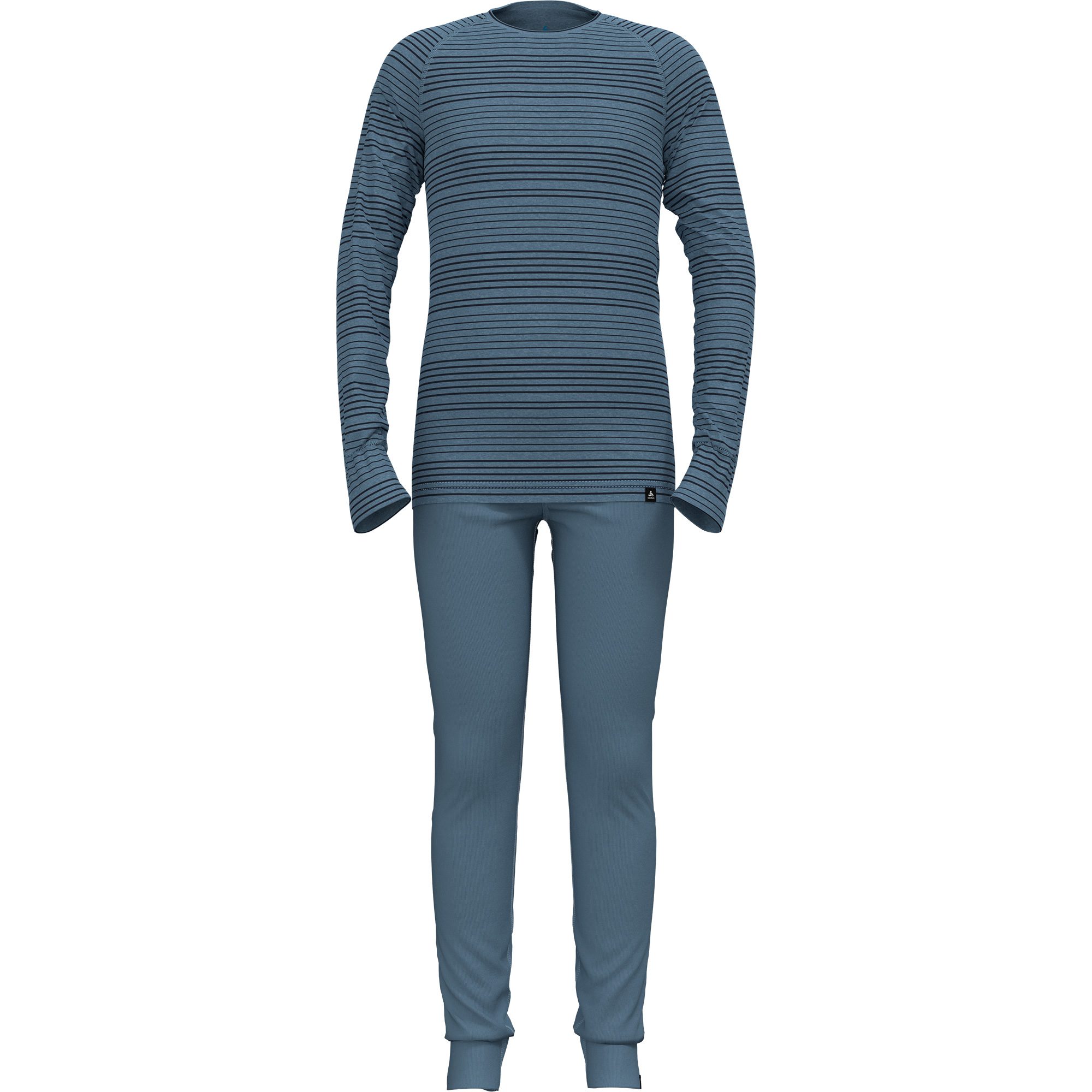 Odlo Active Warm Unterwäsche Set Kinder provincial blue