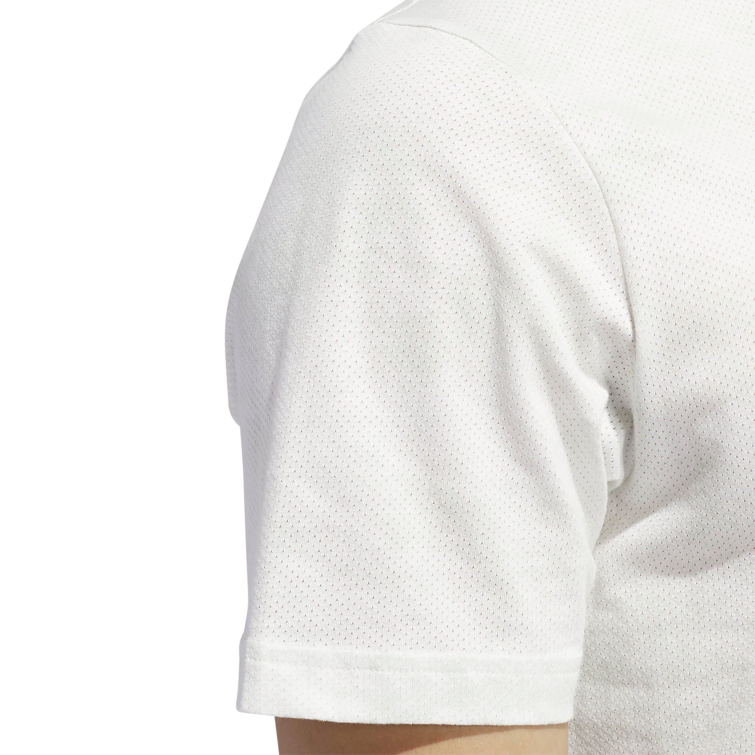 adidas Go To Printed Mesh Polo Shirt Mens
