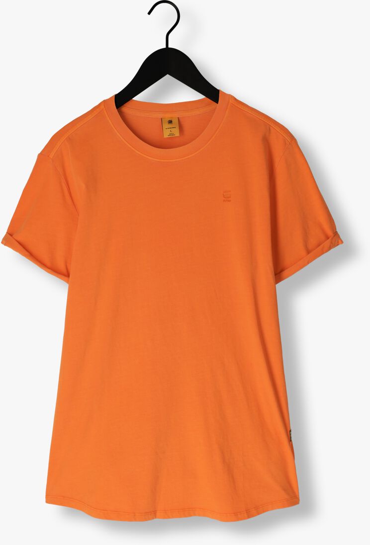 G-STAR RAW oranje g-star raw t-shirt lash r t s/s