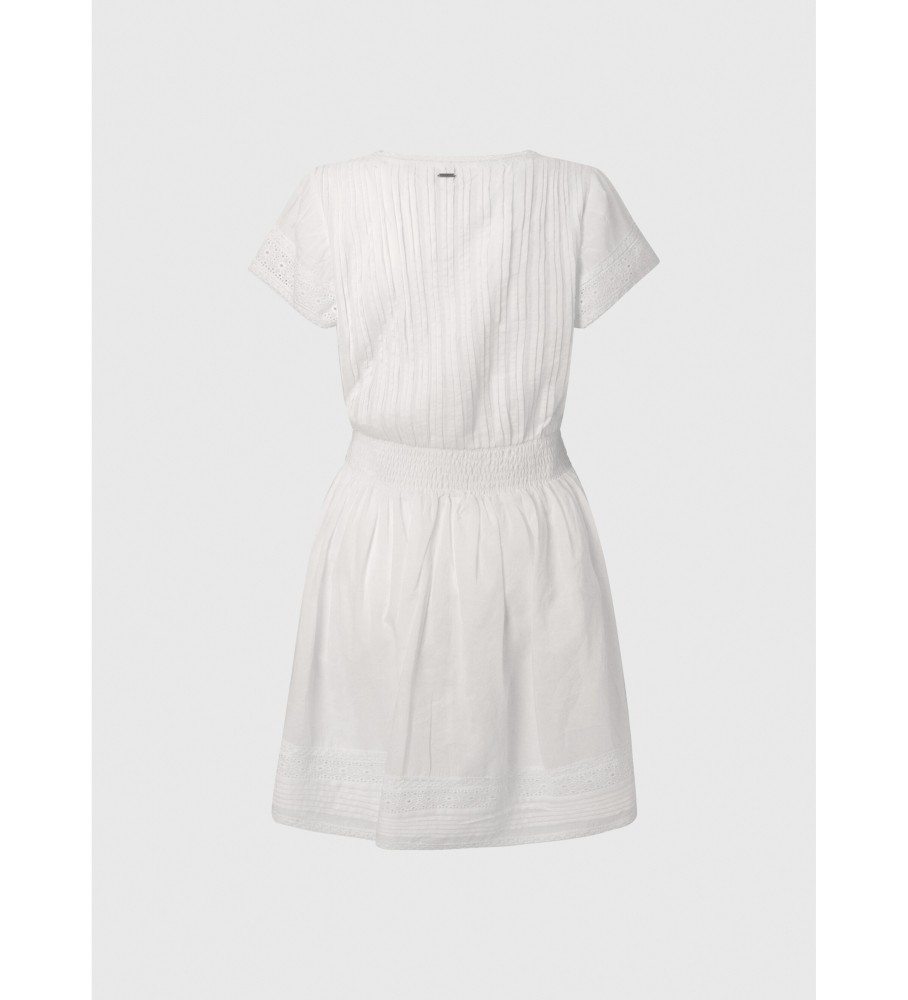 Vestido branco Pepe Jeans Poete