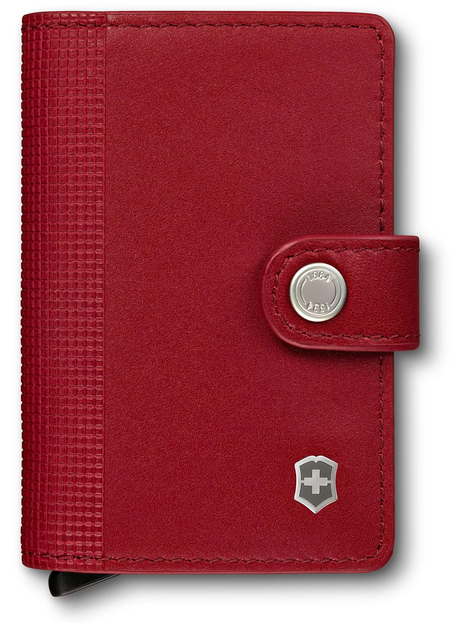 Altius Secrid Leather Card Wallet-rot