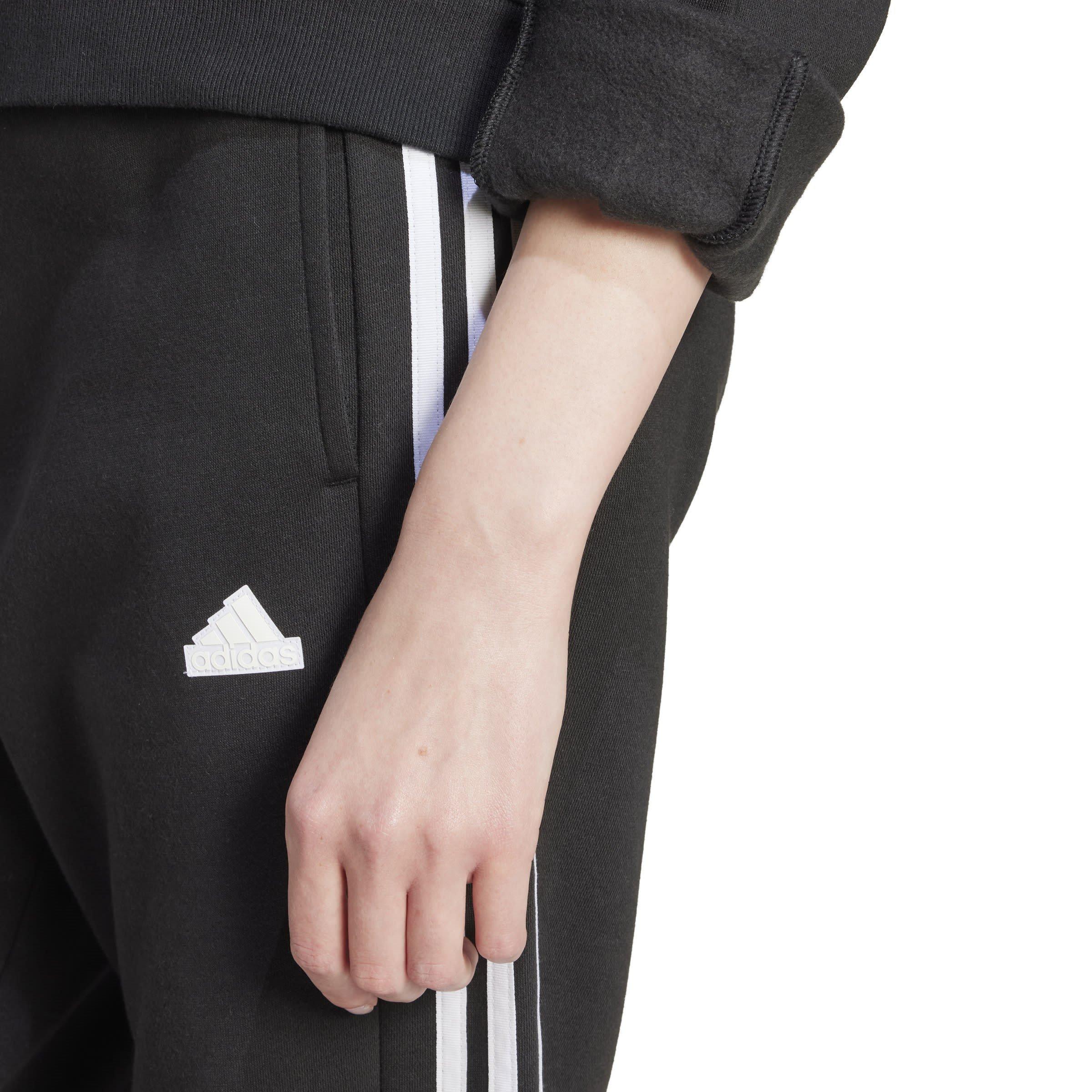 adidas Tiro Cut 3 Stripes Fleece Sweatshirt Womens