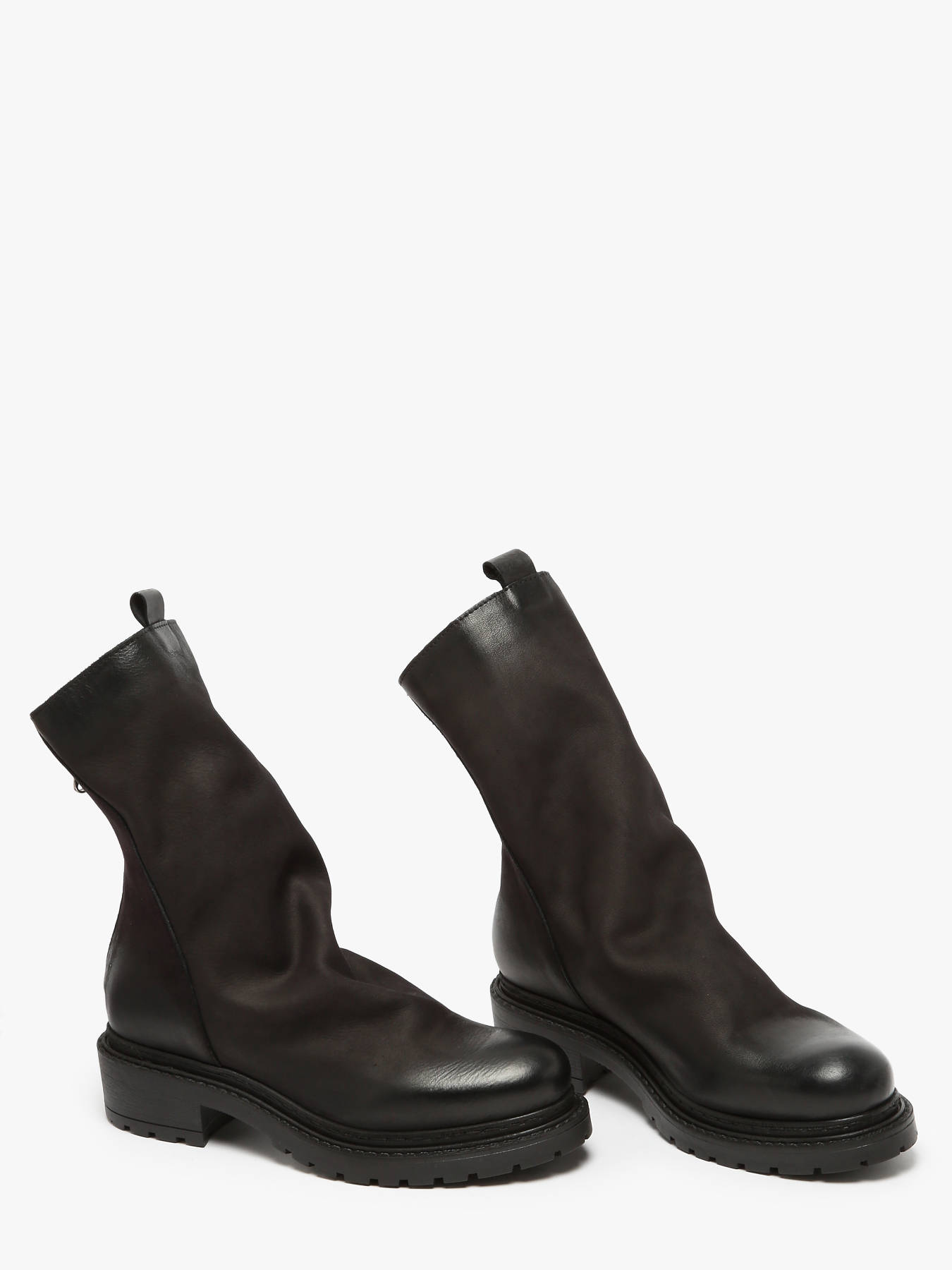 Bottines Biker en cuir METISSE