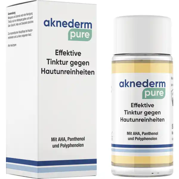 pure Tinktur gegen Hautunreinheiten