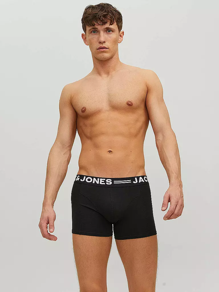 JACK & JONES Pants 3er Pkg Sense schwarz