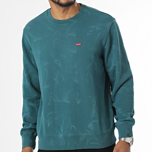 Sweat Crewneck 35909 Bleu Pétrole