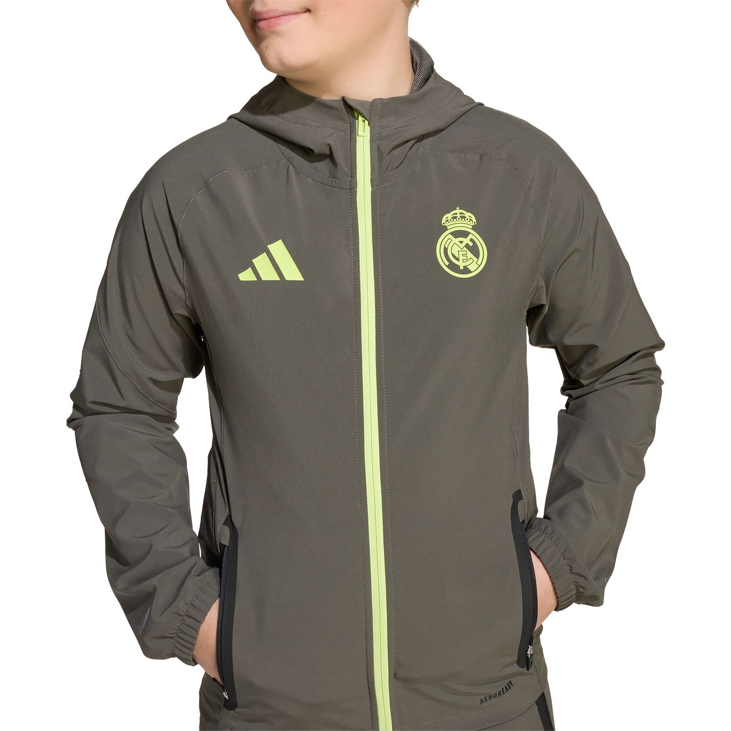 adidas Real Madrid Tiro Vis Tech Jacket Kids