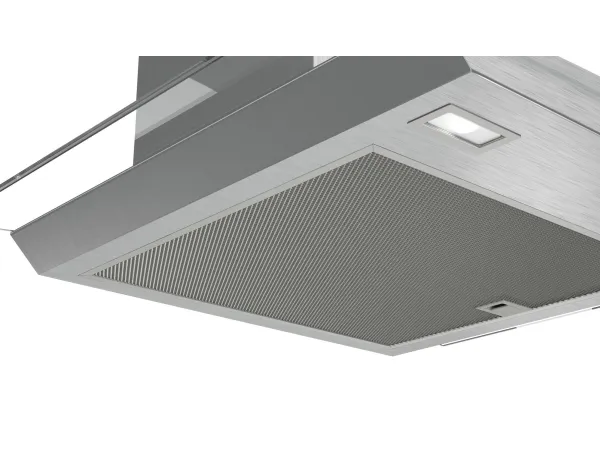 Bosch Serie | 4 DWA66DM50 - Hætte - skorsten - bredde: 60 cm - dybde: 48.8 cm - udtrækning og recirkulation (-) - rustfrit stål og glas