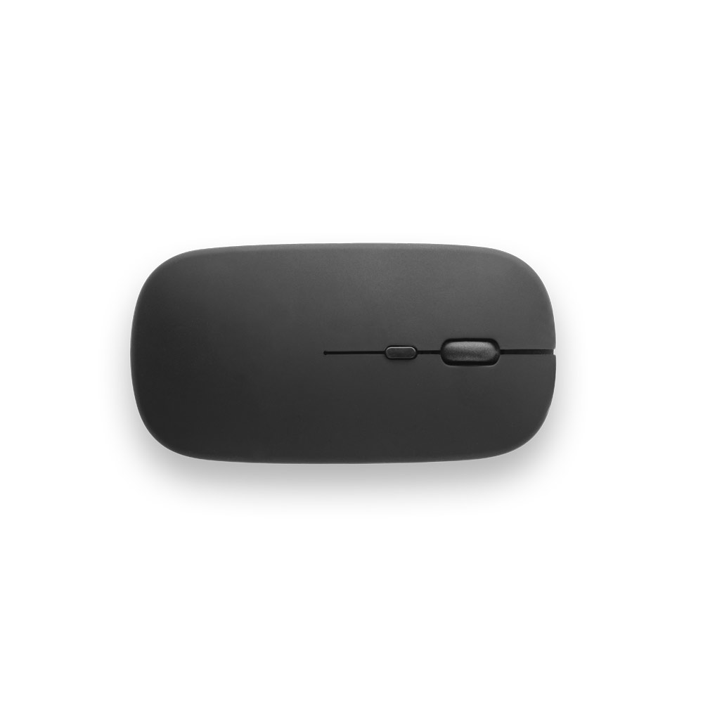 hi!dea 97129 - Souris sans fil avec batterie 500mAh en ABS recyclé (100 % rABS)