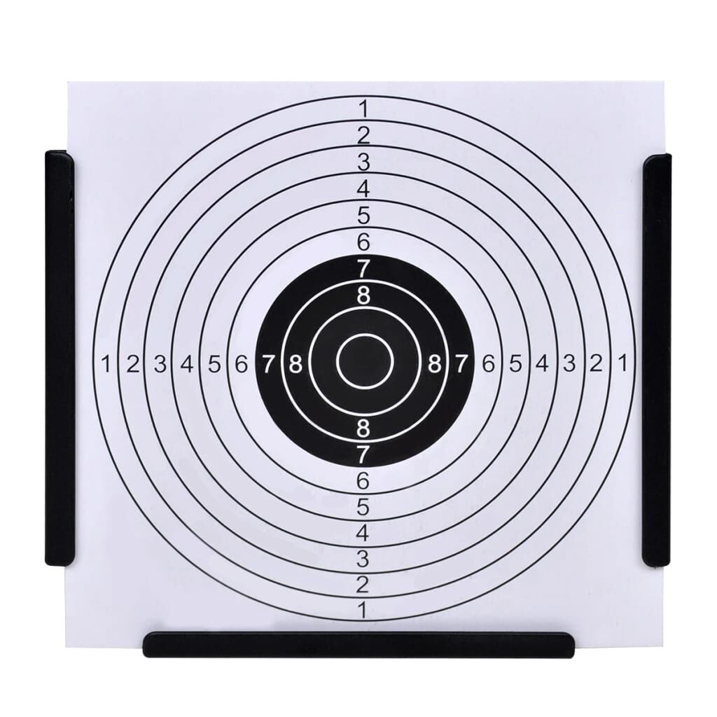 vidaXL Kogelval met schild en schoorsteen 14 cm, 100 vellen