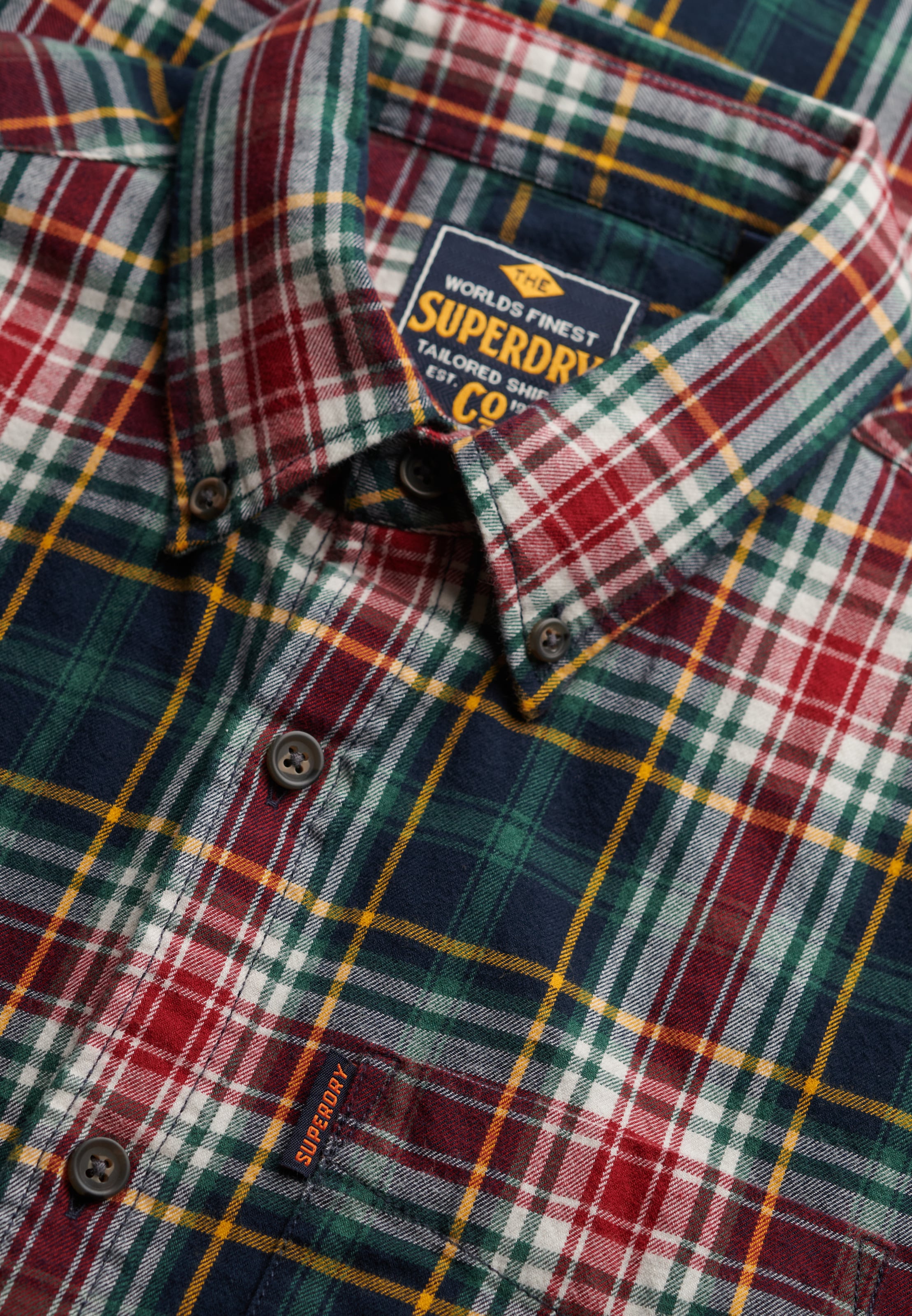 Superdry Langarmhemd »VINTAGE CHECK SHIRT«