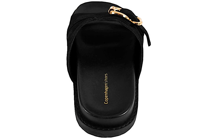 COPENHAGEN SHOES BRING ME SLENTERS I SORT RUSKIND
