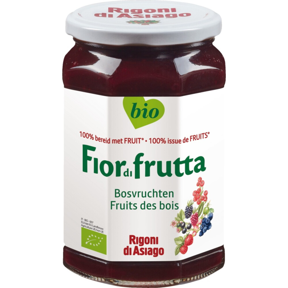 Fiordifrutta Biologische Jam Bosvruchten630 gr