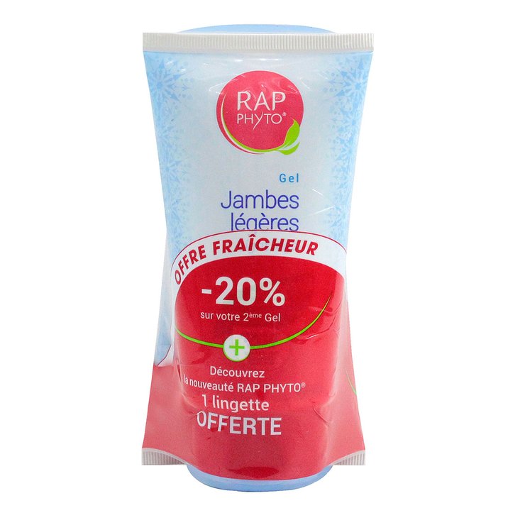 Rap Phyto 2 Gel Jambes légères  2x150ml