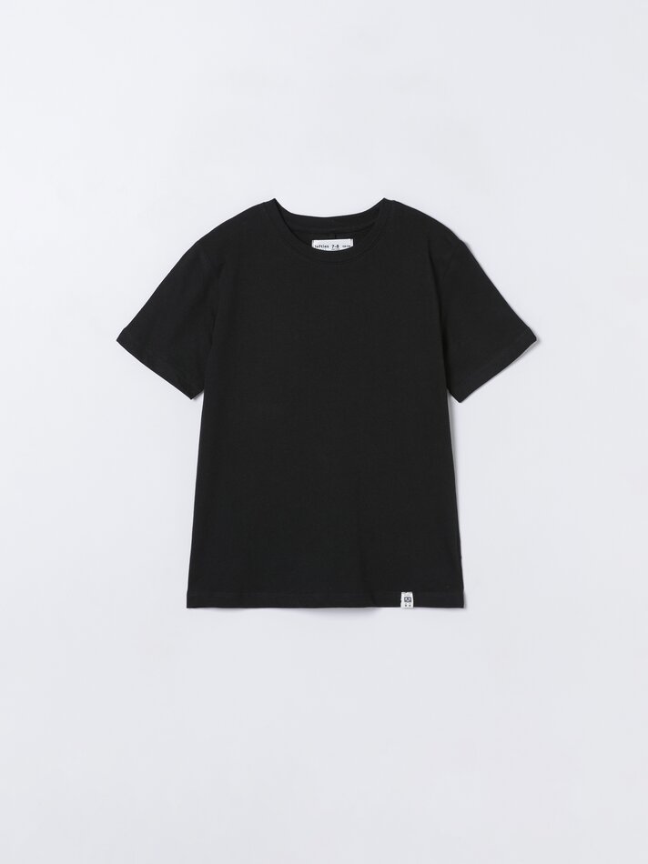 Pacote com 4 camisetas lisas de manga curta - Brancas
