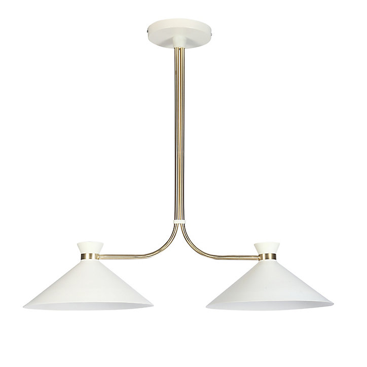 Suspension Apennin 35cm E27 IP20 blanc