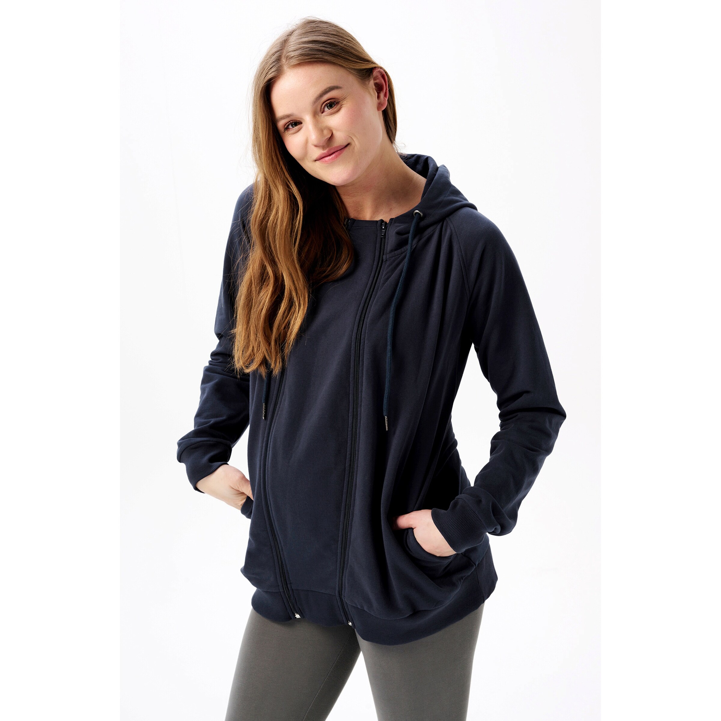 Noppies Umstands- und Still-Jacke 3in1 Romee marine